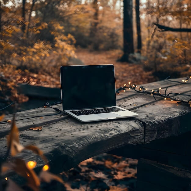 mockup-screen-open-laptop-standing-wooden-bridge-cozy-autumn-park_874914-3038 (1)